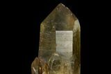 Smoky, Yellow Quartz Crystal (Heat Treated) - Madagascar #174610-1